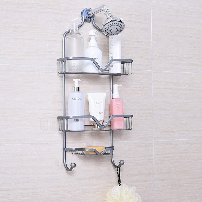 Rebrilliant Shower Caddy Hanging, Bathroom Hanging Shower Caddy
